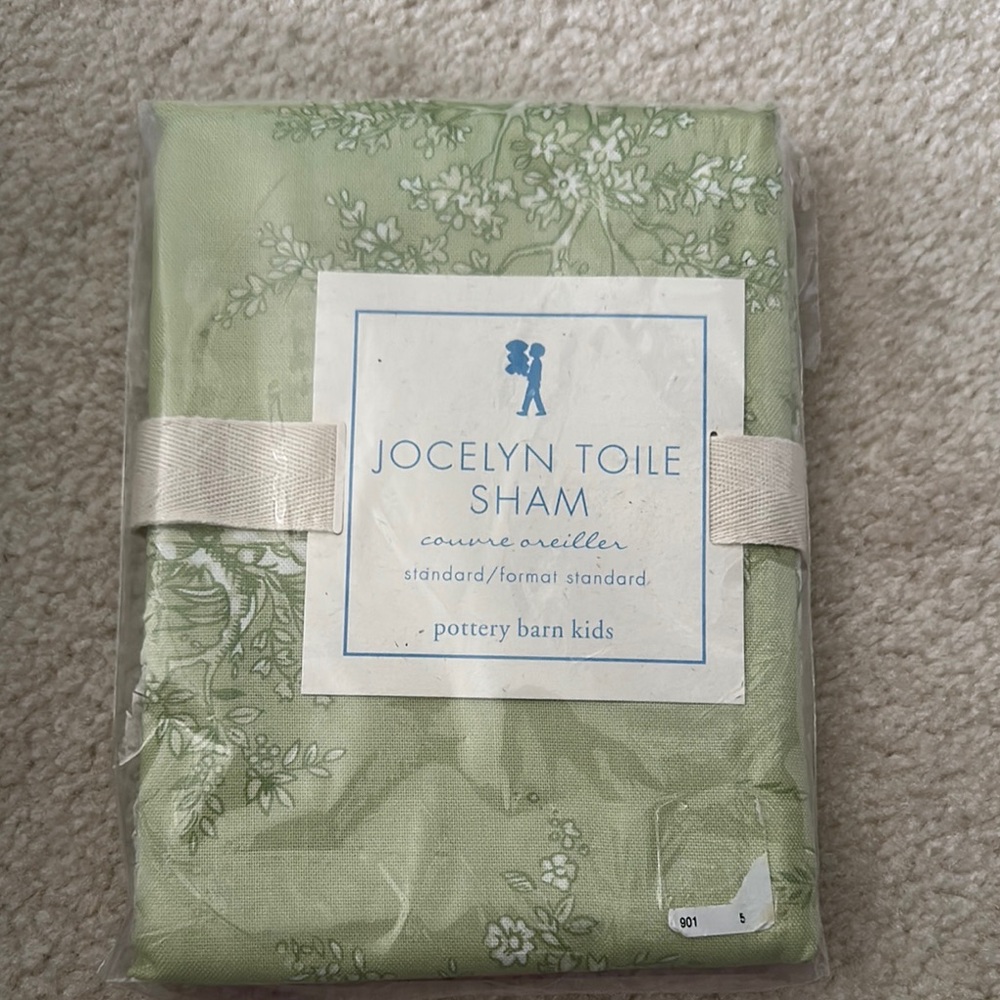 Pottery Barn Kids Jocelyn Toile Sham standard size